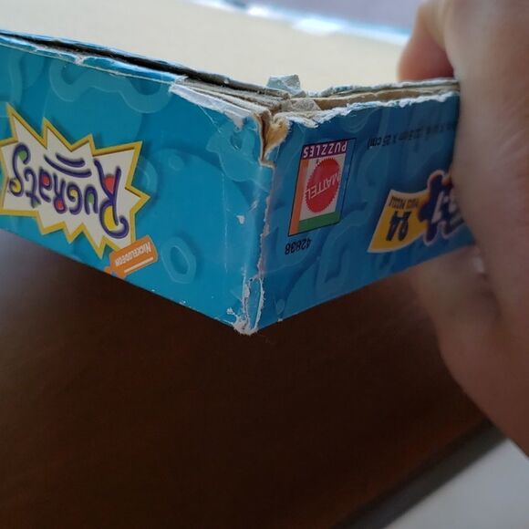 Lot of 2 Kids Vintage Jigsaw Puzzles - Aladdin and Rugrats - Picture 5 of 12